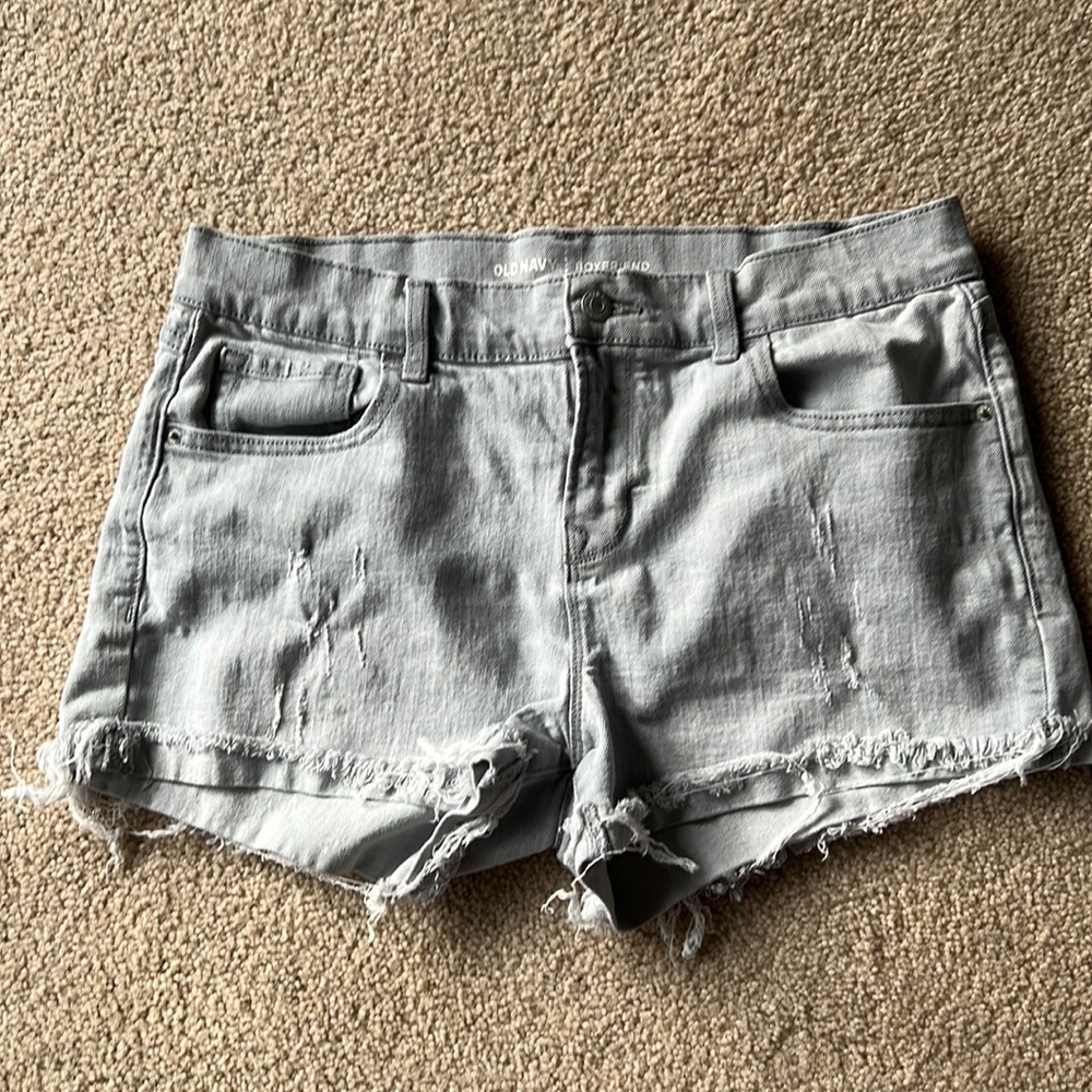 Old navy womens size 12 boyfriend cut off shorts